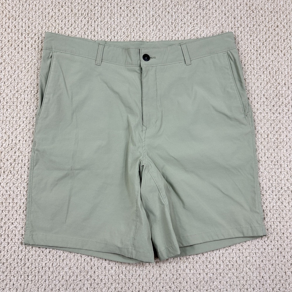 The North Face Shorts Mens 36 Sage Green Sprag Stretch Performance Chino Hiking